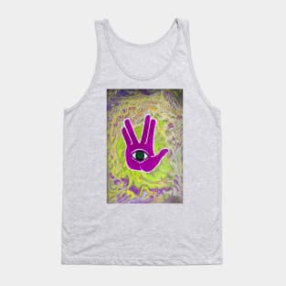 Rezz Eye Purple Tank Top